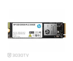 حافظه اینترنال SSD ظرفیت 256 گیگابایت اچ پی مدل EX920