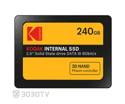 حافظه اینترنال SSD ظرفیت 240 گیگابایت کداک مدل X150