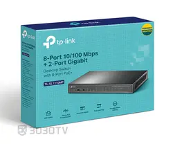 سوییچ شبکه PoE ده پورت تی پی لینک مدل TL-SL1210MP