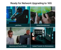 سوییچ شبکه گیگابیتی 5 پورت تی پی لینک مدل TL-SX105