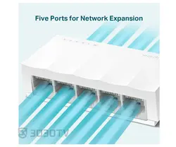 سوییچ شبکه 5 پورت تی پی لینک مدل LS1005