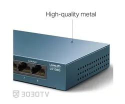 سوییچ شبکه گیگابیتی 8 پورت تی پی لینک مدل LS108G