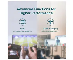 سوییچ شبکه PoE گیگابیتی 5 پورت تی پی لینک مدل TL-SG1005LP