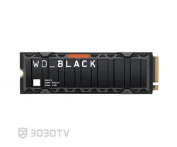 حافظه اینترنال SSD ظرفیت 1 ترابایت مشکی SN850 وسترن دیجیتال مدل WDS100T1XHE