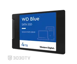 حافظه اینترنال SSD ظرفیت 4 ترابایت آبی وسترن دیجیتال مدل WDS400T2B0A