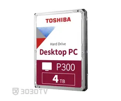 هارددیسک اینترنال 4 ترابایت P300 توشیبا مدل HDWD240UZSVA