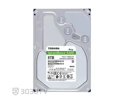 هارددیسک اینترنال 8 ترابایت S300 Pro توشیبا مدل HDWT380UZSVA