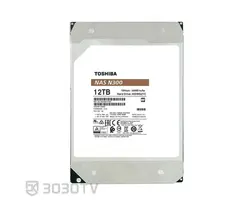 هارددیسک اینترنال 12 ترابایت N300 توشیبا مدل HDWG21CUZSVA