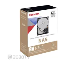 هارددیسک اینترنال 12 ترابایت N300 توشیبا مدل HDWG21CUZSVA