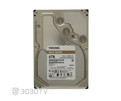 هارددیسک اینترنال 6 ترابایت N300 توشیبا مدل HDWG160UZSVA