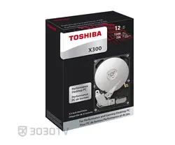 هارددیسک اینترنال 12 ترابایت X300 توشیبا مدل HDWR21CUZSVA