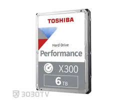 هارددیسک اینترنال 6 ترابایت X300 توشیبا مدل HDWR160UZSVA