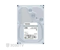 هارددیسک اینترنال 6 ترابایت X300 توشیبا مدل HDWR160UZSVA
