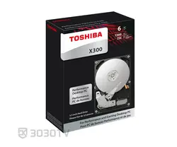 هارددیسک اینترنال 6 ترابایت X300 توشیبا مدل HDWR160UZSVA