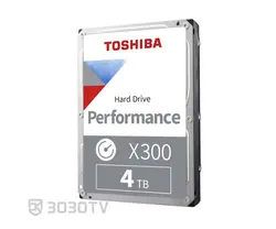 هارددیسک اینترنال 4 ترابایت X300 توشیبا مدل HDWE140UZSVA