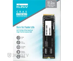 حافظه اینترنال SSD ظرفیت 512 گیگابایت کلو مدل CRAS C720