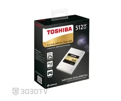 حافظه اینترنال SSD ظرفیت 512 گیگابایت توشیبا مدل Q300 Pro