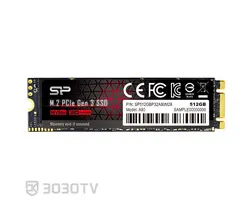 حافظه اینترنال SSD ظرفیت 512 گیگابایت سیلیکون پاور مدل P32A80