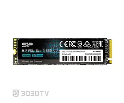 حافظه اینترنال SSD ظرفیت 128 گیگابایت سیلیکون پاور مدل P34A60