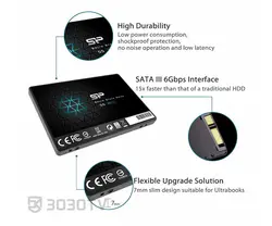 حافظه اینترنال SSD ظرفیت 1 ترابایت سیلیکون پاور مدل Ace A55