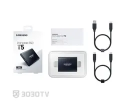حافظه اکسترنال SSD ظرفیت 2 ترابایت سامسونگ مدل T5