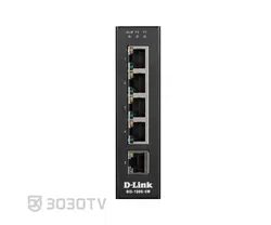 سوییچ شبکه صنعتی گیگابیتی ۵ پورت دی لینک مدل DIS-100G-5W