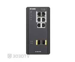 سوییچ شبکه صنعتی PoE گیگابیتی ۸ پورت دی لینک مدل DIS-300G-8PSW