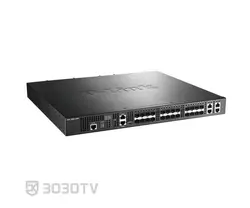 سوییچ شبکه گیگابیتی ۲۴ پورت دی لینک مدل DXS-3400-24SC