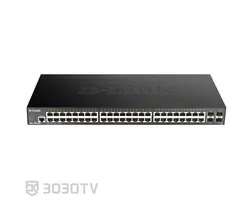 سوییچ شبکه گیگابیتی ۵۲ پورت دی لینک مدل DGS-1250-52X