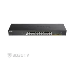 سوییچ شبکه گیگابیتی ۲۸ پورت دی لینک مدل DGS-1250-28X