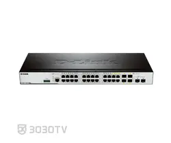 سوییچ شبکه گیگابیتی ۲۶ پورت دی لینک مدل DGS-3000-26TC
