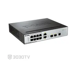 سوییچ شبکه گیگابیتی ۱۰ پورت دی لینک مدل DGS-3000-10TC