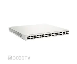 سوییچ شبکه PoE گیگابیتی ۵۲ پورت Nuclias Cloud دی لینک مدل DBS-2000-52MP