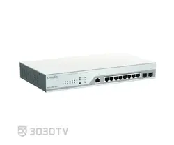 سوییچ شبکه PoE گیگابیتی ۱۰ پورت Nuclias Cloud دی لینک مدل DBS-2000-10MP