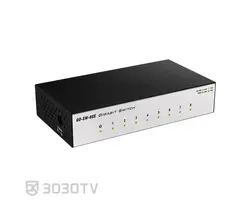 سوییچ شبکه گیگابیتی ۸ پورت دی لینک مدل GO-SW-8GE
