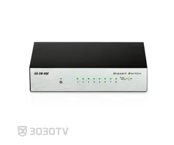 سوییچ شبکه گیگابیتی ۸ پورت دی لینک مدل GO-SW-8GE