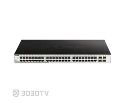 سوییچ شبکه گیگابیتی ۵۲ پورت دی لینک مدل DGS-1210-52/ME