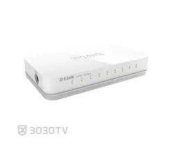 سوییچ شبکه گیگابیتی ۸ پورت دی لینک مدل GO-SW-8G