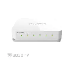 سوییچ شبکه گیگابیتی ۵ پورت دی لینک مدل GO-SW-5G