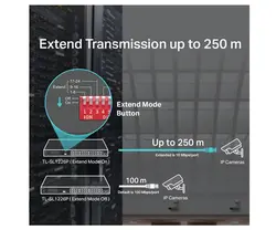 سوییچ شبکه +PoE بیست و شش پورت تی پی لینک مدل TL-SL1226P