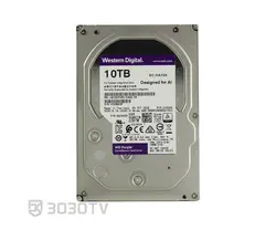هارددیسک اینترنال 10 ترابایت بنفش وسترن دیجیتال مدل 102PURX