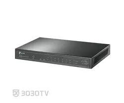 سوییچ شبکه +PoE گیگابیتی ۱۰ پورت تی پی لینک مدل TL-SG1210P