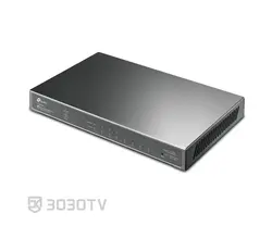 سوییچ شبکه PoE گیگابیتی ۸ پورت تی پی لینک مدل TL-SG2008P