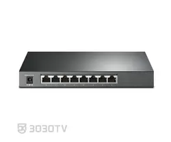 سوییچ شبکه PoE گیگابیتی ۸ پورت تی پی لینک مدل TL-SG2008P