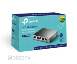 سوییچ شبکه PoE گیگابیتی ۵ پورت تی پی لینک مدل TL-SG1005P