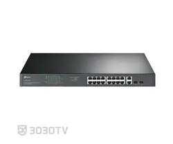 سوییچ شبکه +PoE گیگابیتی ۱۸ پورت تی پی لینک مدل TL-SG1218MP