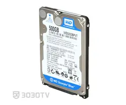 هارددیسک اینترنال 500 گیگابایت آبی وسترن دیجیتال مدل 5000BPVT
