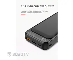 شارژر همراه جلیکو مدل RM-230 ظرفیت ۲۰۰۰۰ میلی آمپر ساعت