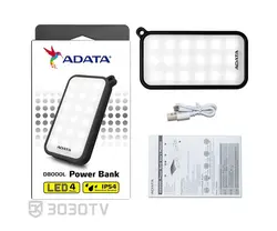 شارژر همراه ای دیتا مدل D8000L ظرفیت ۸۰۰۰ میلی آمپر ساعت