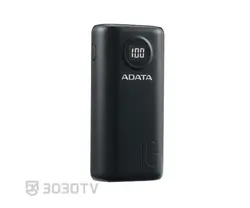 شارژر همراه ای دیتا مدل P10000QCD ظرفیت ۱۰۰۰۰ میلی آمپر ساعت